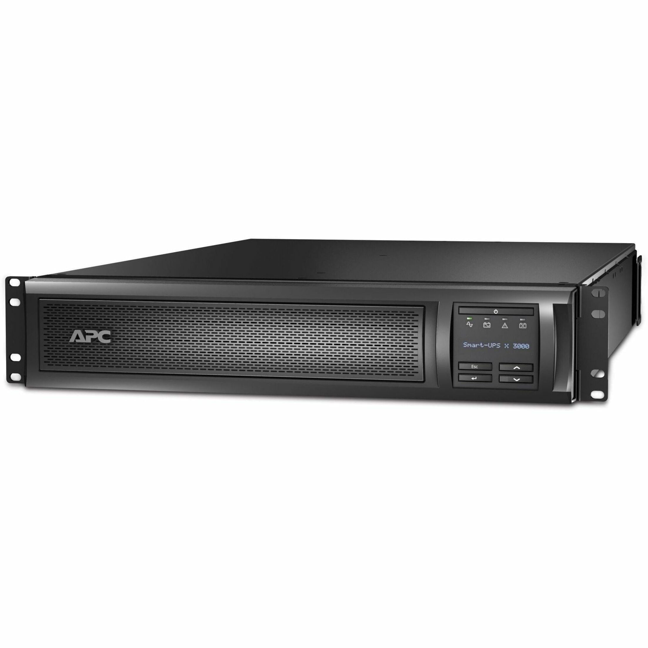 APC SMX3000RMLV2U Smart-UPS X 3000 VA Rack-mountable UPS, 2880 VA/2700 W, 6 Minute Backup Time
