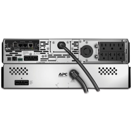APC SMX3000RMLV2UNC Smart-UPS X 3000 VA Rack-mountable UPS, 3 Year Warranty, SNMP Manageable
