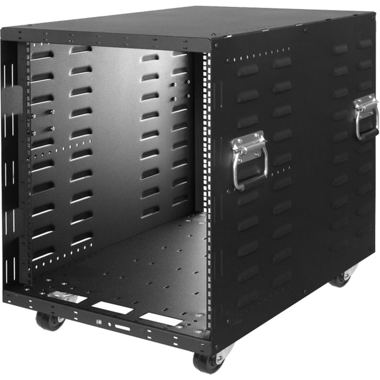 Rack Solutions RACK-117-12 12U Portable Server Rack, Easy Assembly, Black Powder Coat