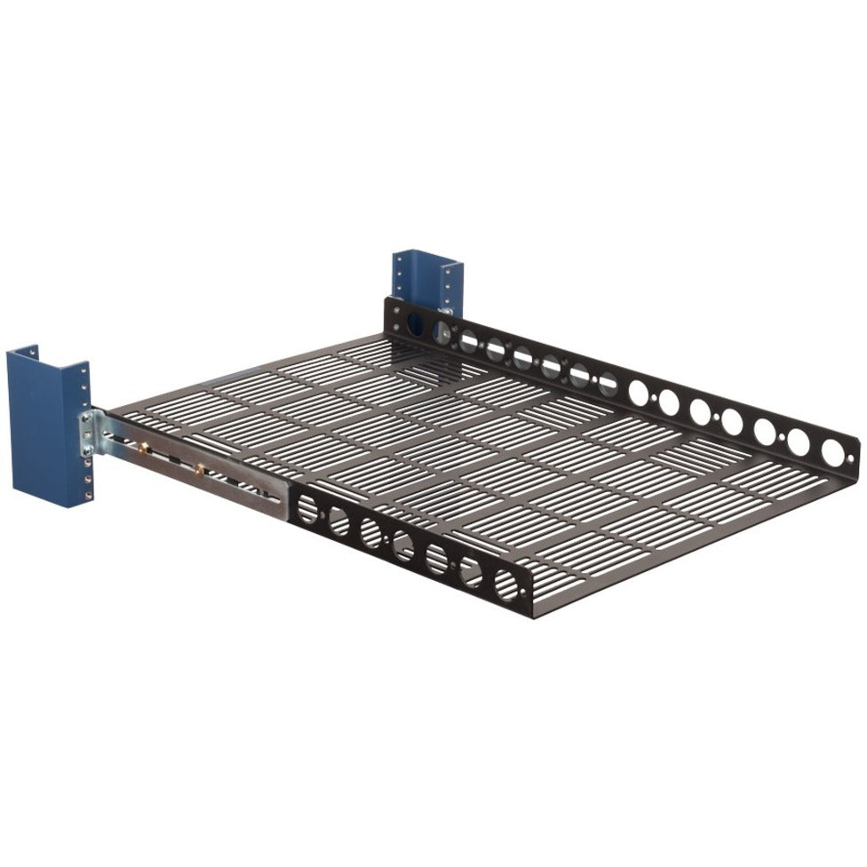 Rack Solutions 1USHL-108 1U 108 Fixed Shelf 24in Depth, TAA Compliant, 150 lb Load Capacity