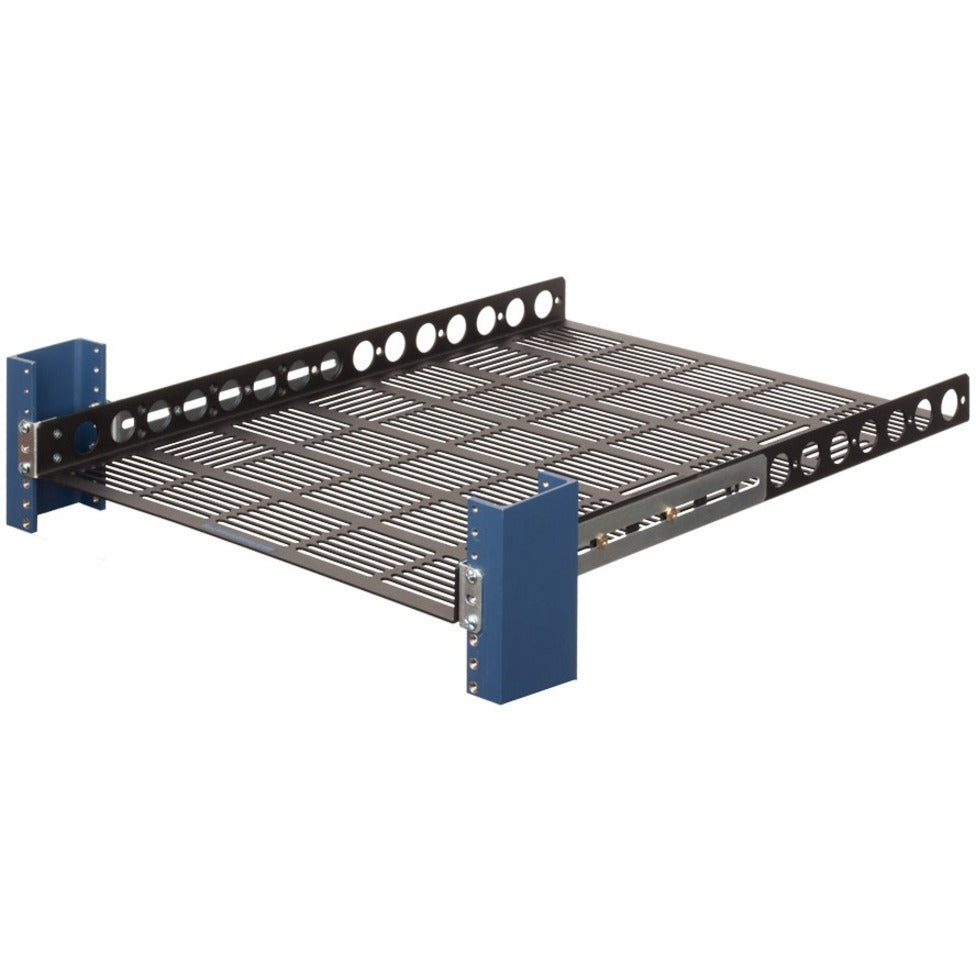 Rack Solutions 1USHL-108 1U 108 Fixed Shelf 24in Depth, TAA Compliant, 150 lb Load Capacity