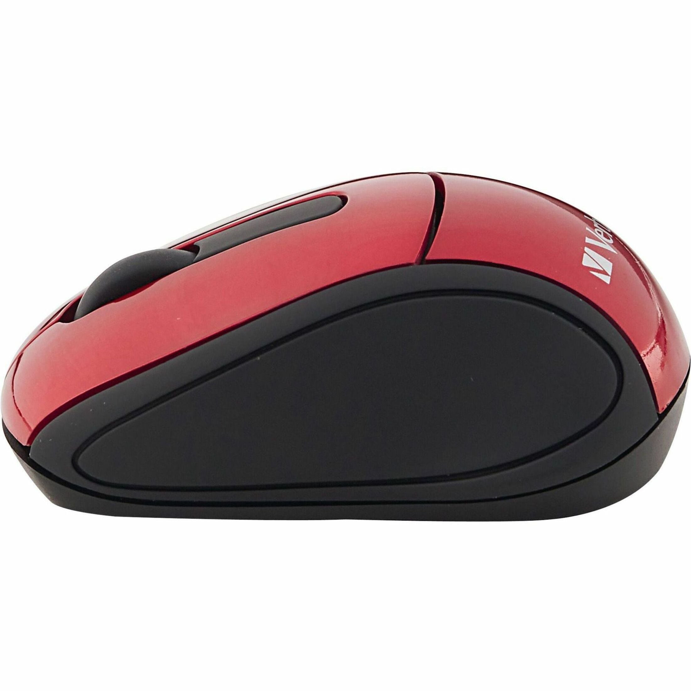 Verbatim Wireless Mini Travel Mouse, 1600 DPI Optical, Nano