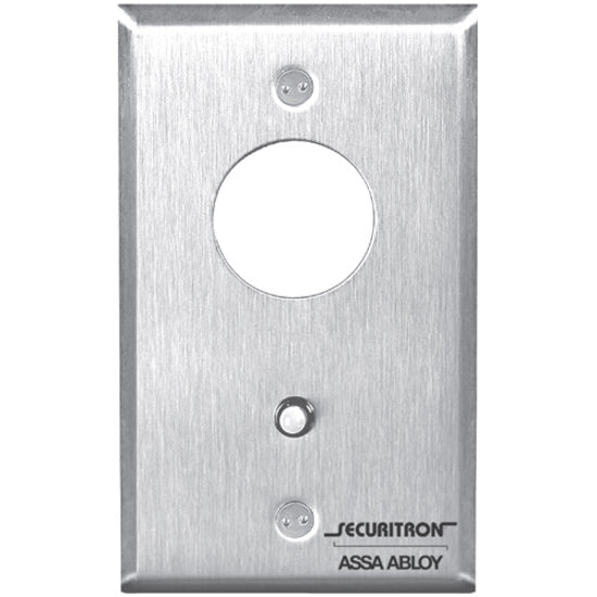 Securitron MKA2 Mortise Key Switch, Stainless Steel