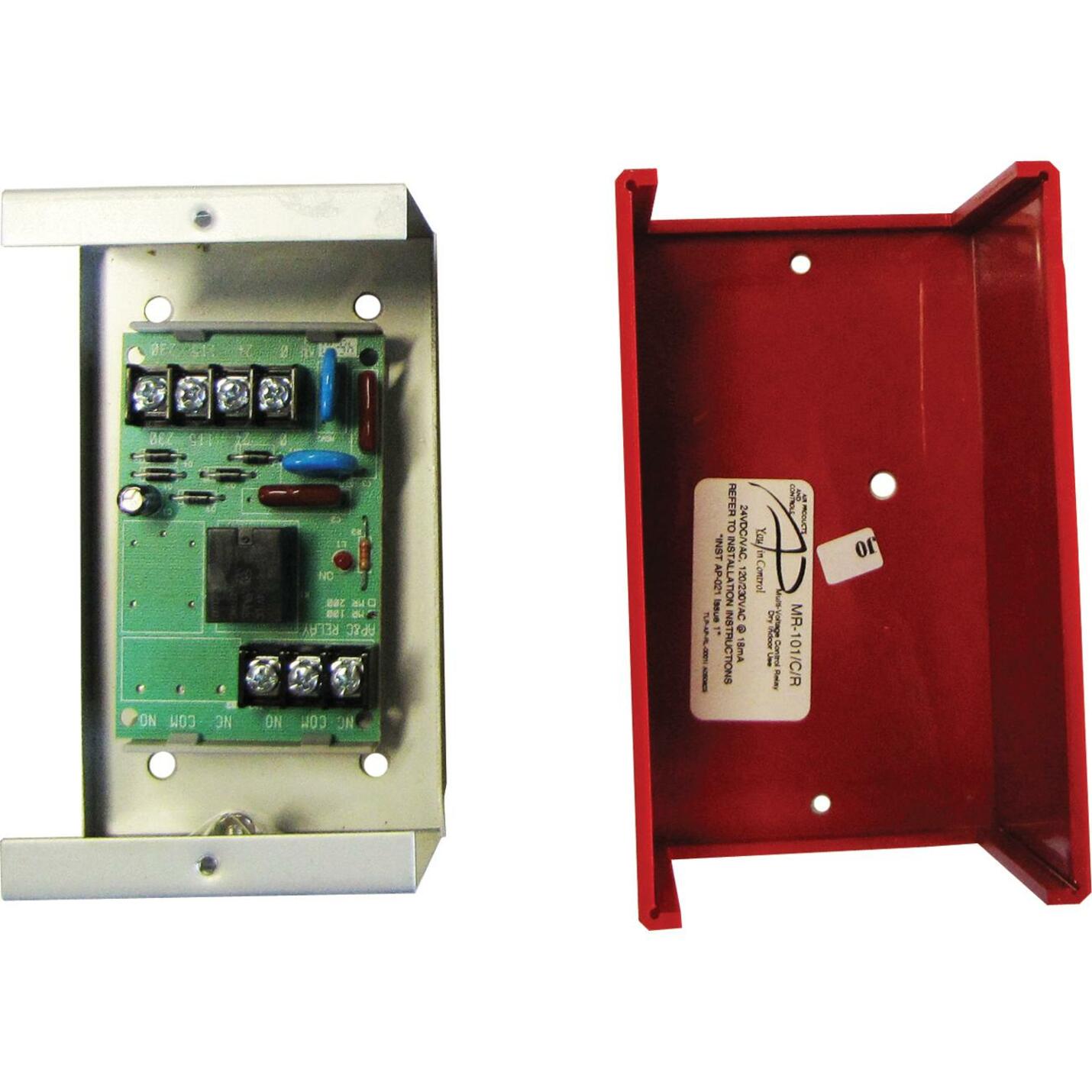 Fire-Lite MR-101/CR SPDT Relay, 3 Year Limited Warranty, UL Recognized, Track Mounting Hardware