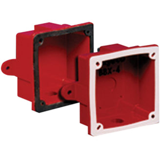 Potter BBK-1 Bell Back Mounting Box, Red - Red