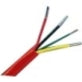 Genesis 45085004 18 AWG 6C SOL Plenum Control Cable, Red, 500 ft. Reel