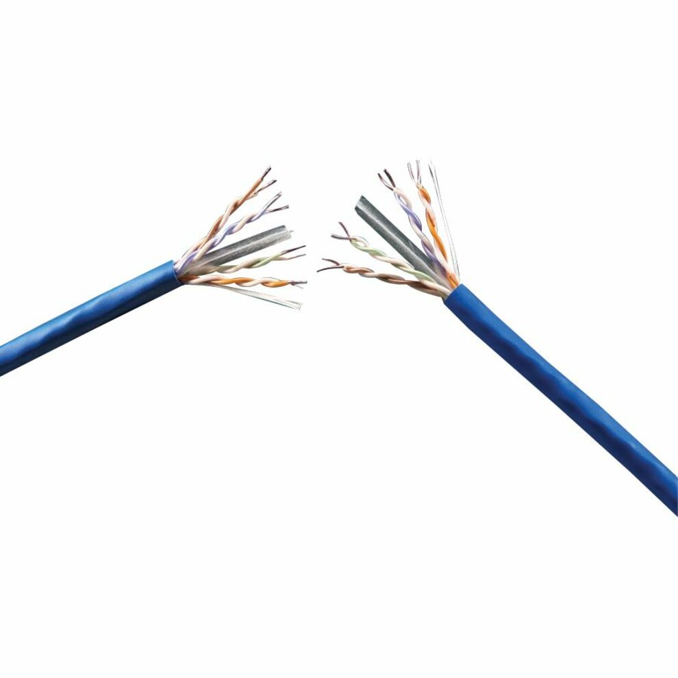 Genesis 51022102 4-Pair Category 6 Plus Plenum Network Cable, 1000 ft. Reel-In-Box