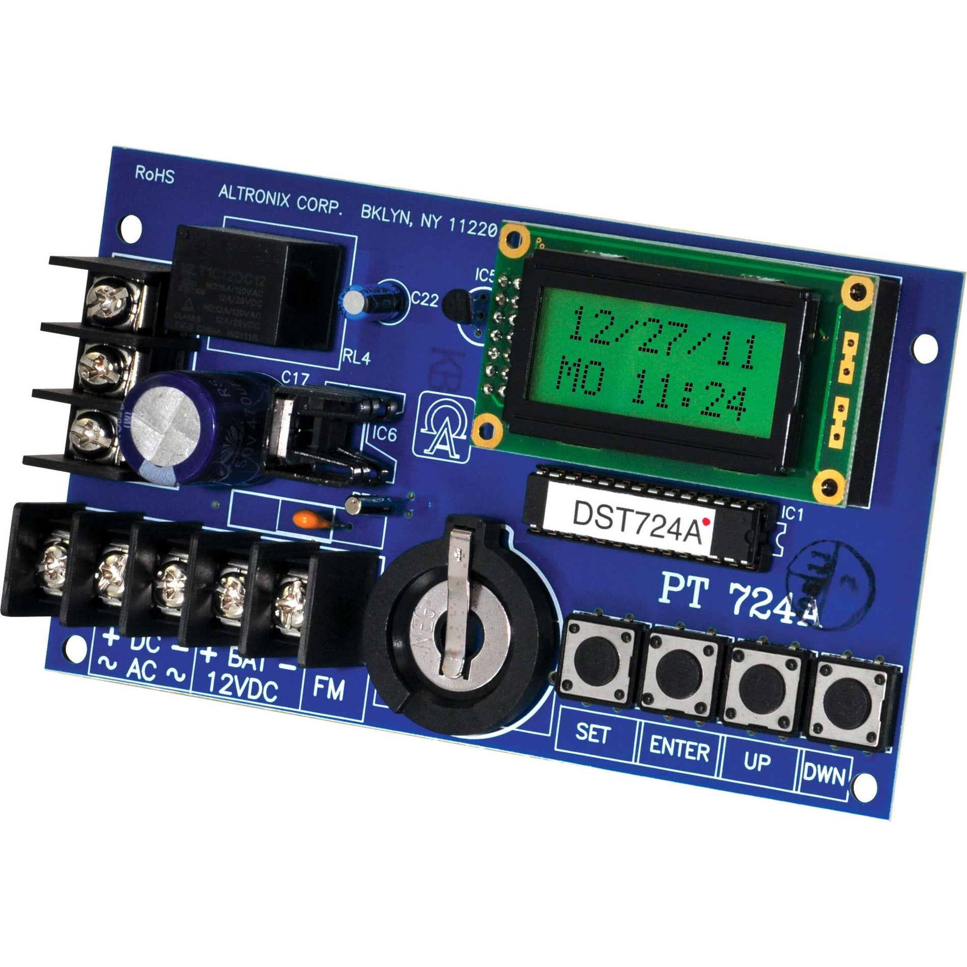 Altronix PT724A Digital Timer, LCD Display, Lifetime Warranty