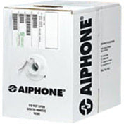 Aiphone 87180250C Control Cable, 500 ft, Copper Conductor, 18 AWG, Gray Jacket