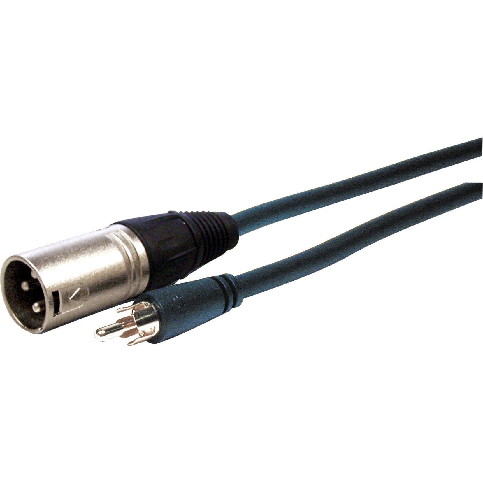 Comprehensive XLRP-PP-3ST Standard Series XLR Plug to RCA Plug Audio Cable 3ft, EMI/RF Protection, Molded, Strain Relief, Copper Conductor, RoHS Certified