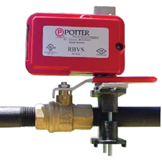 Potter RBVS Sprinkler Supervisory Switch, NEMA 4 Rated Enclosure, SPDT Contacts