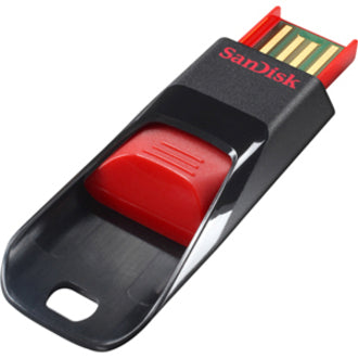 SanDisk SDCZ51-016G-B35 16GB Cruzer Edge USB 2.0 Flash Drive, Password Protection, Encryption Support
