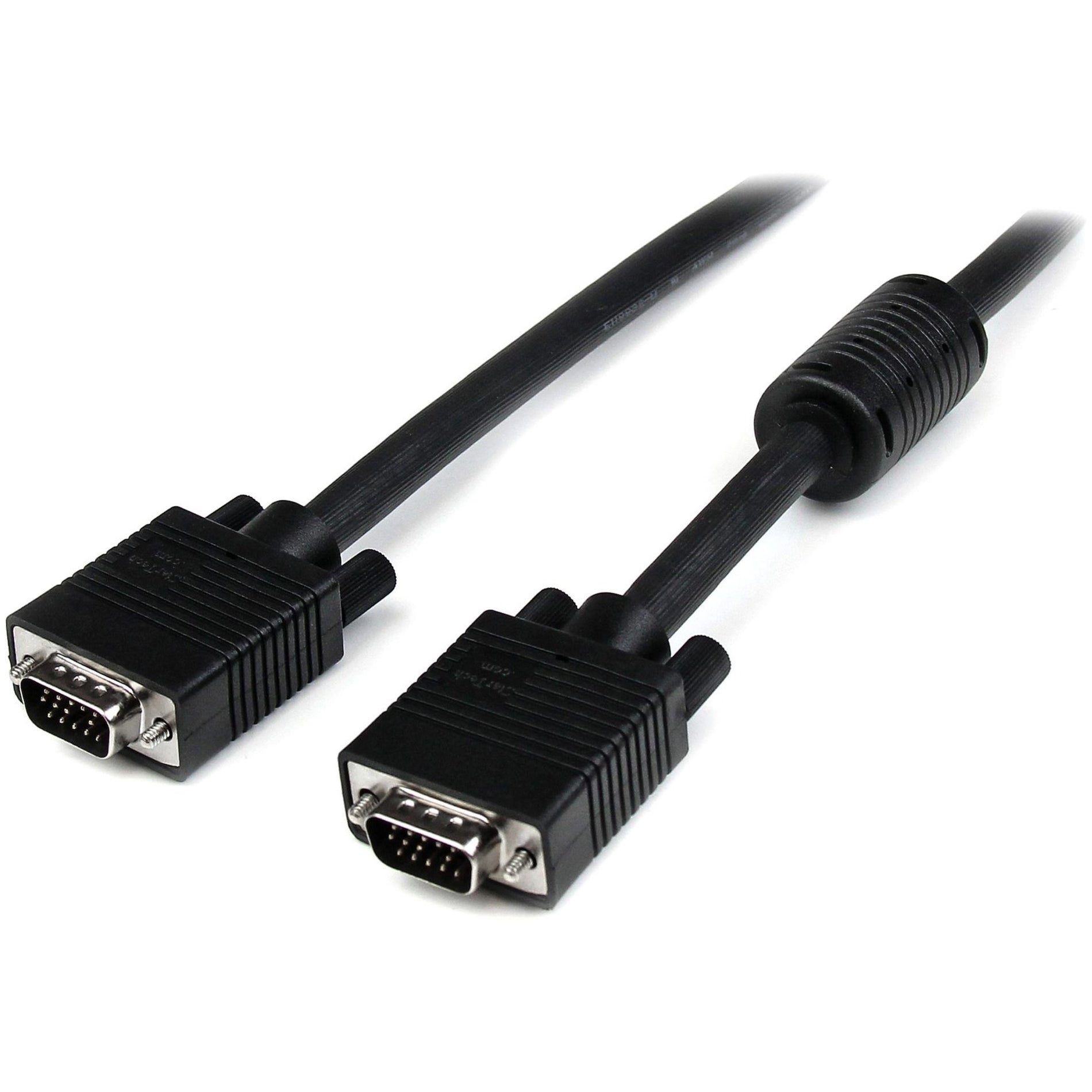 StarTech.com MXT101MMHQ40 40 ft Coax High Resolution VGA Monitor Cable - HD15 M/M, Molded, EMI Protection, Strain Relief [Discontinued]