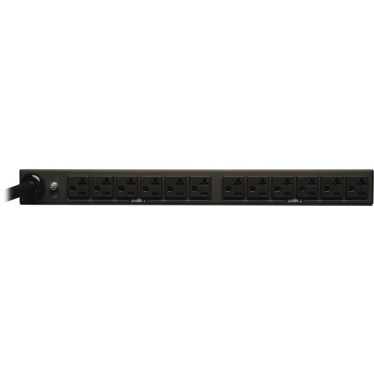 Tripp Lite PDUMH30 Metered PDU, 12-Outlets, 120V AC, Overload Protection