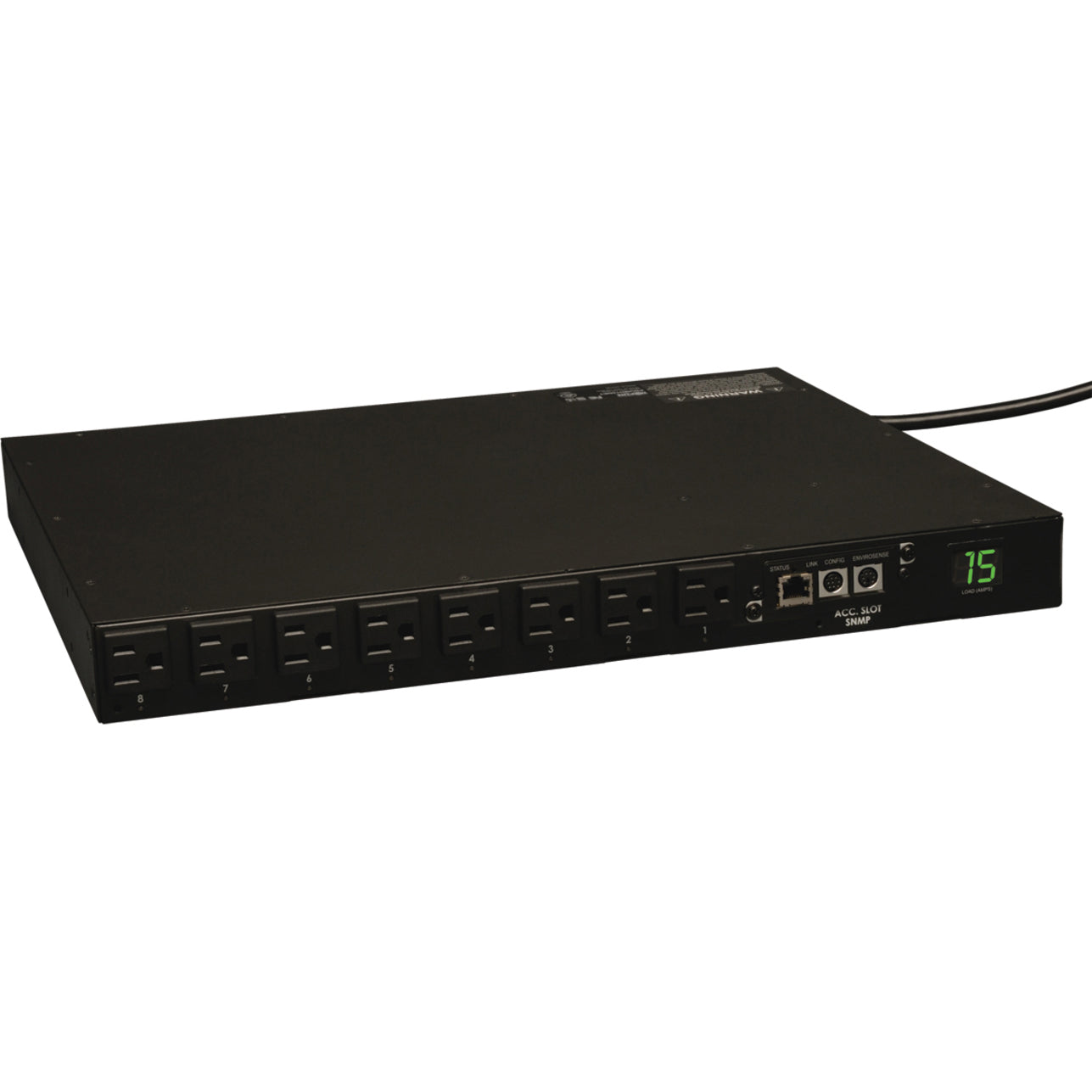 Tripp Lite PDUMH15NET Switched PDU, 16-Outlets, 120V AC, Rack-mountable