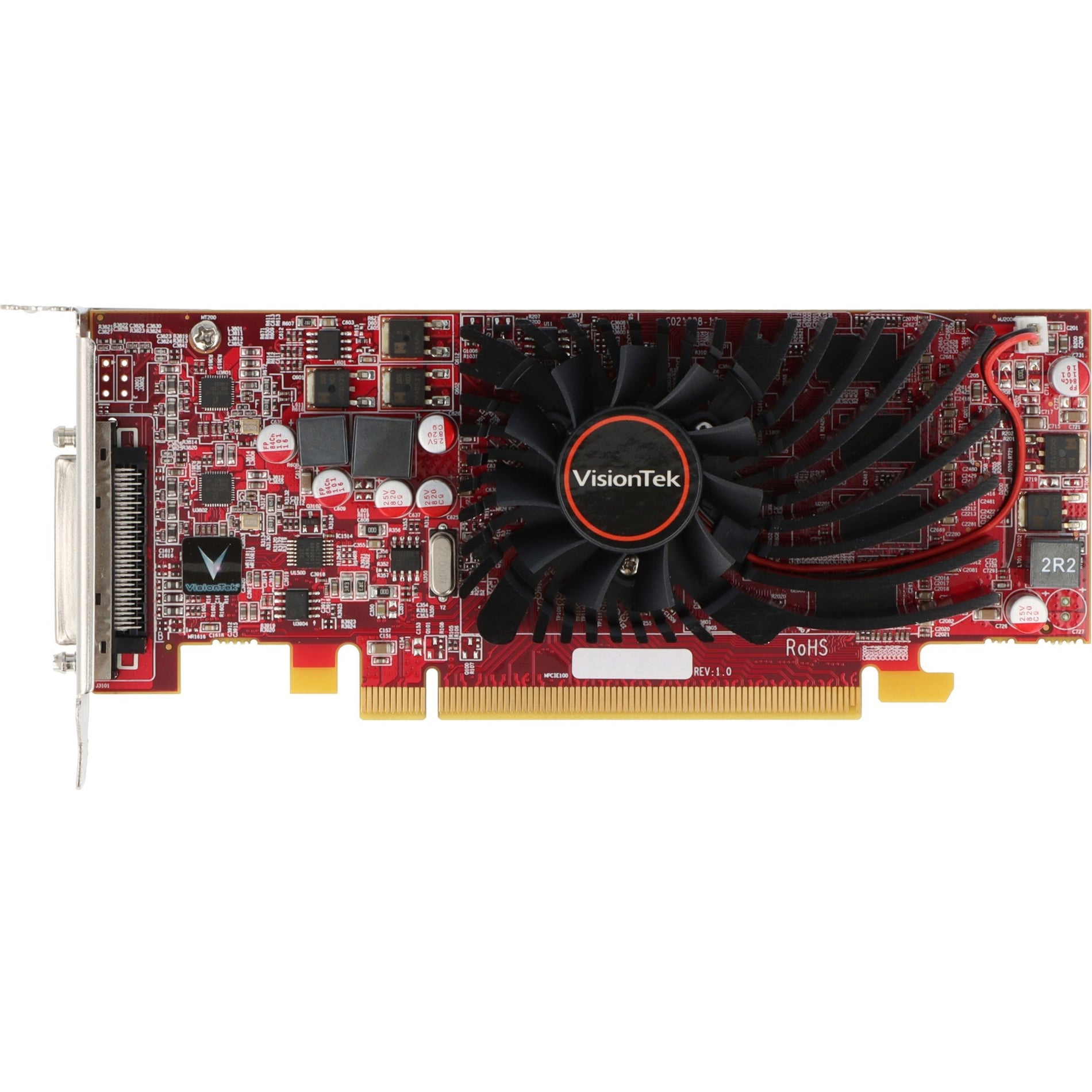 VisionTek 900345 Radeon HD 5570 Graphics Card, 1GB DDR3, 4x DVI-D, Low-profile