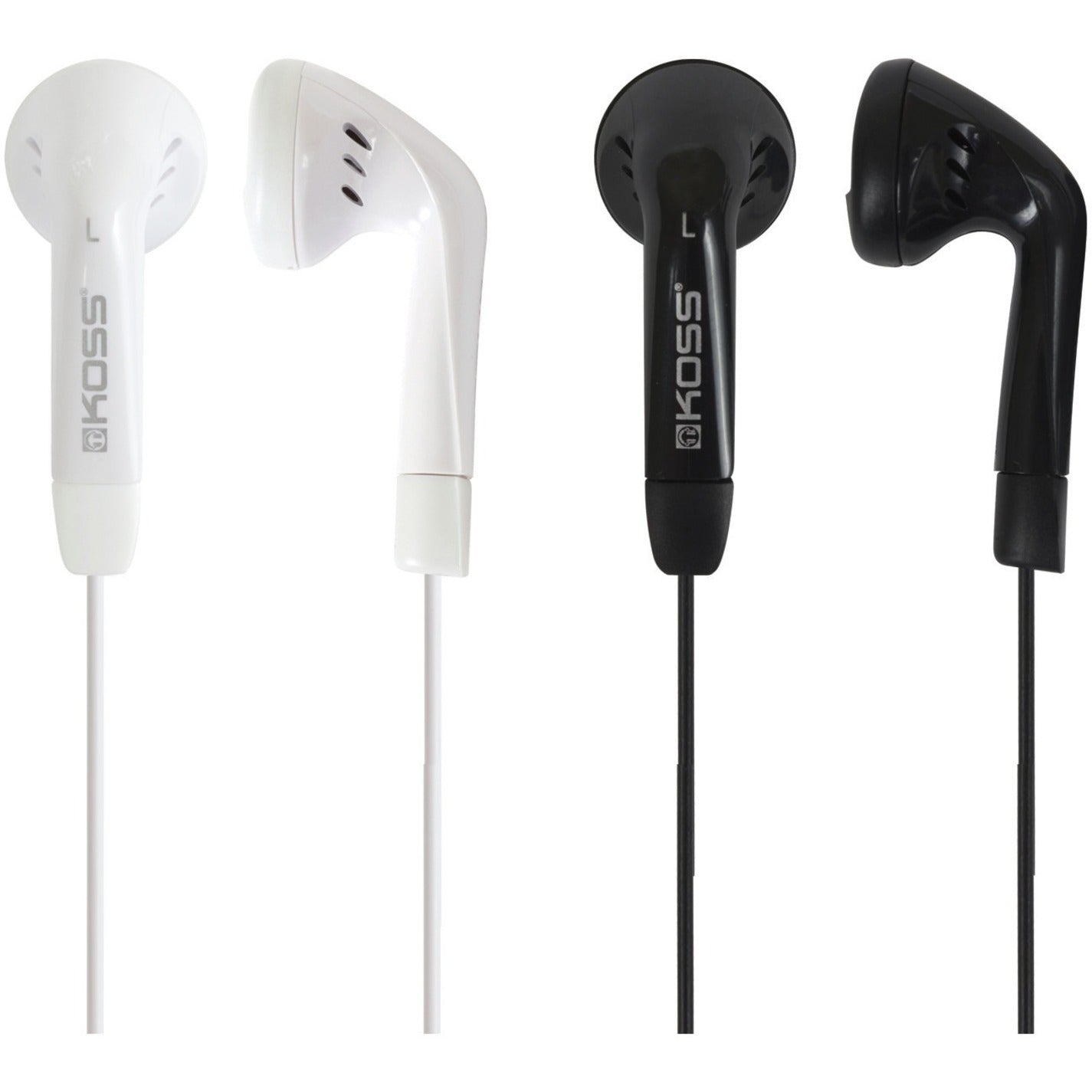 Koss KE7 Earbuds, Binaural Earbud with Lifetime Warranty, Music, 98 dB Sensitivity