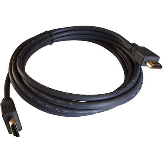 Kramer C-HM/HM-3 HDMI Cable, 3 ft, Gold-Plated Connectors, High-Speed, Molded