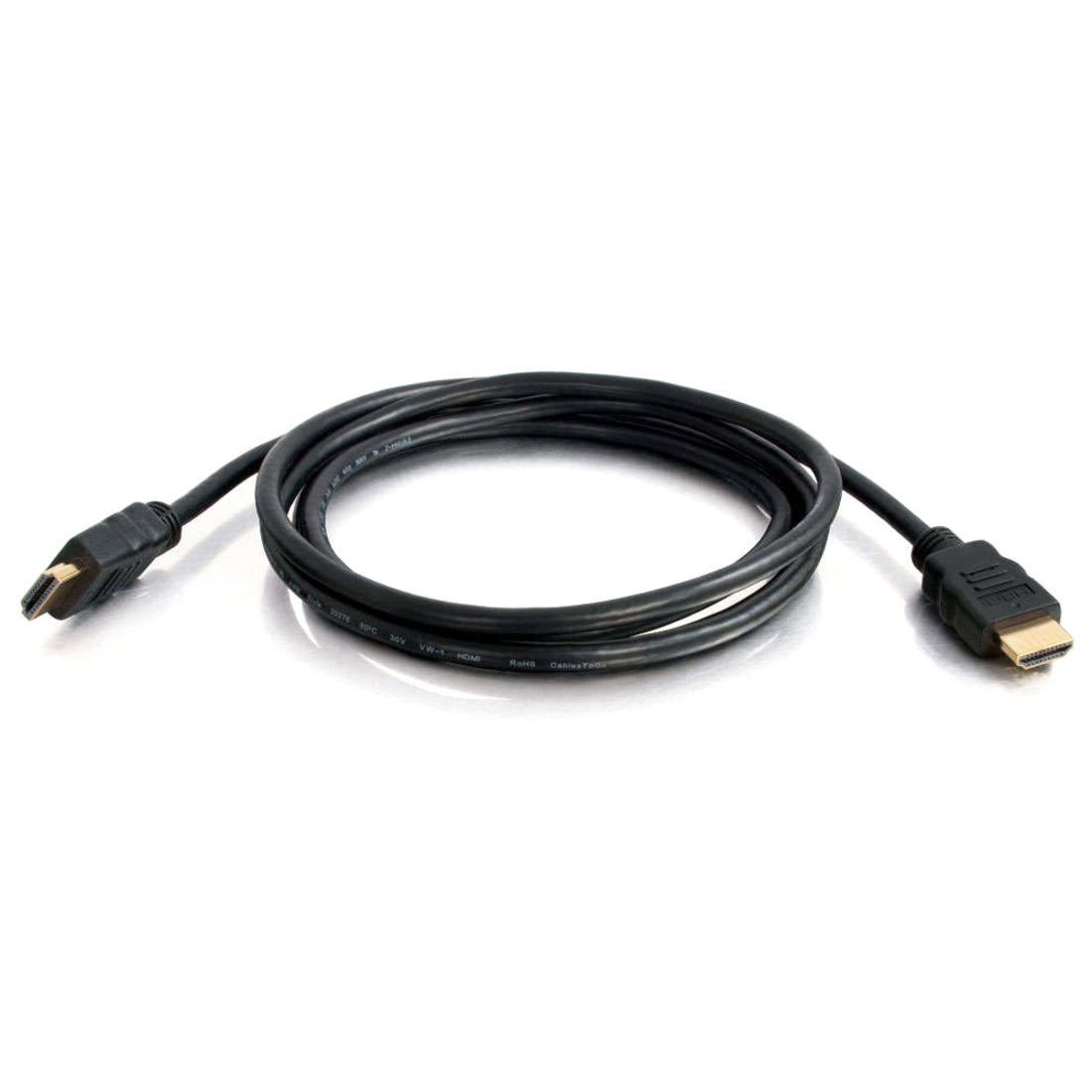 C2G 40303 3.3ft HDMI Cable with Ethernet, High Speed, UltraHD, Black