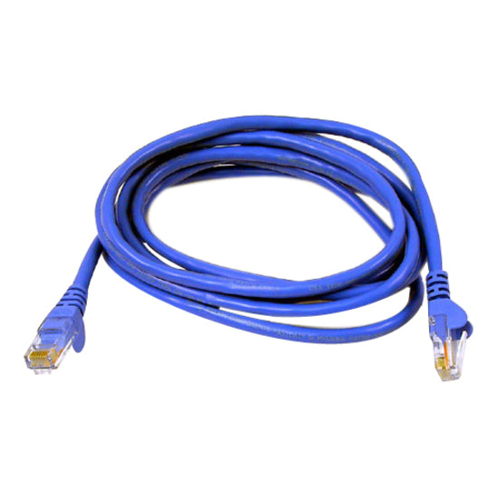 Belkin A3L980-07-BLU-M Cat.6 UTP Patch Cable, 7 ft, Molded, Copper Conductor, Gold Plated Connectors, Blue