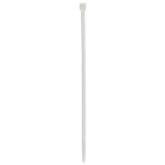 Pro Brand 500234 Cable Tie, Temperature-rated, UL Certified, 11" Length, White Nylon