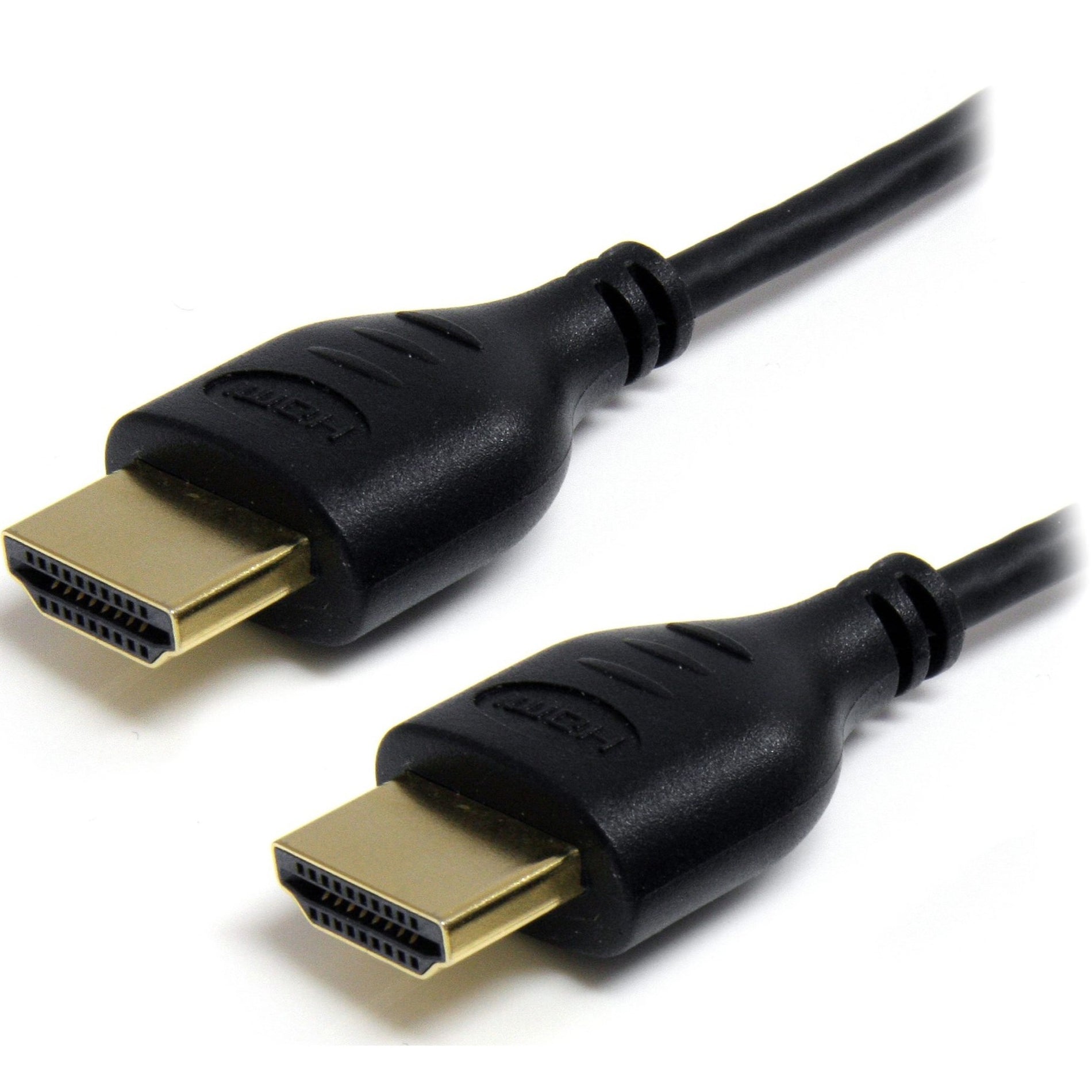 StarTech.com HDMIMM6HSS 6 ft High Speed Slim HDMI Digital Video Cable with Ethernet, Corrosion Resistant, Flexible, 4096 x 2160 Supported Resolution