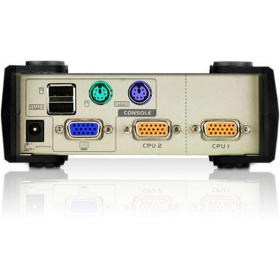 ATEN CS82U CubiQ KVM Switch, 2-Port VGA USB PS/2 Switchbox