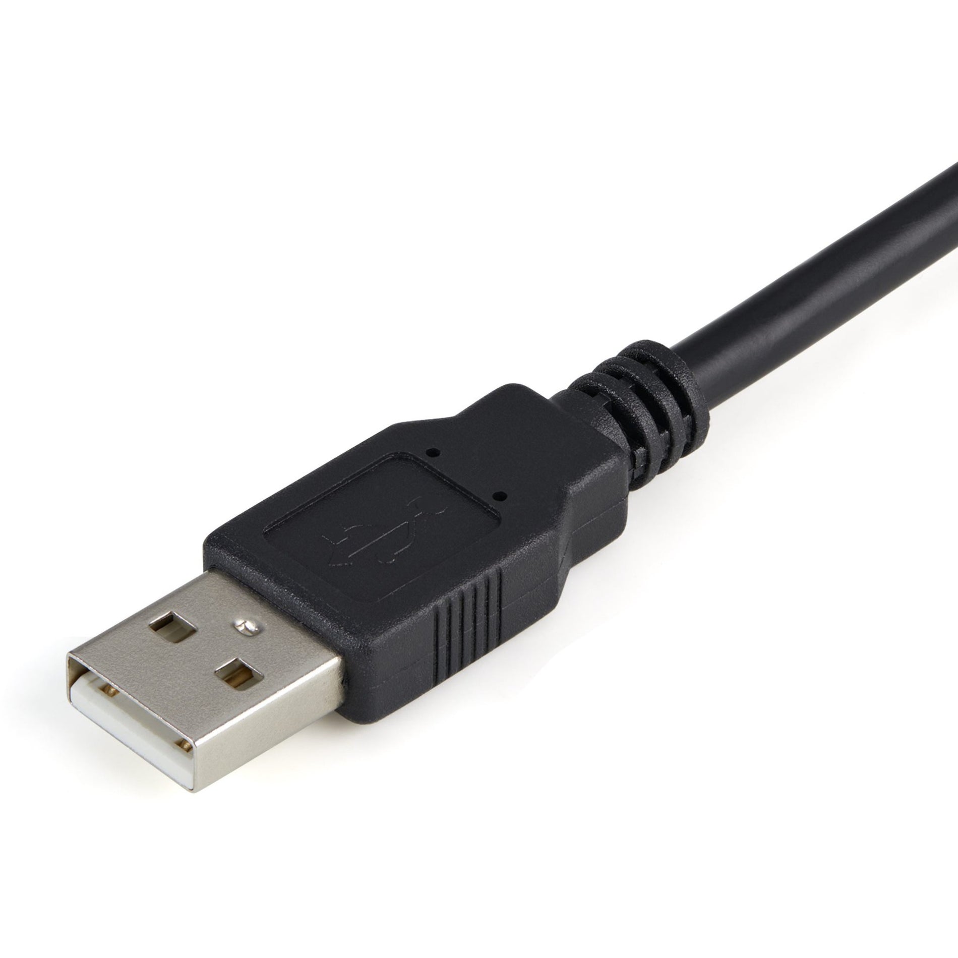 StarTech.com ICUSB2321F 1 Port FTDI USB to Serial RS232 Adapter Cable with COM Retention, 6 ft, Black