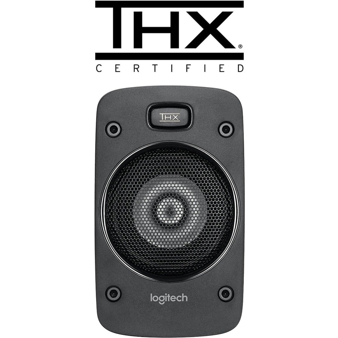 Logitech 980-000467 Z906 Speaker System, 500W RMS, DTS, Dolby Digital, 3D Sound