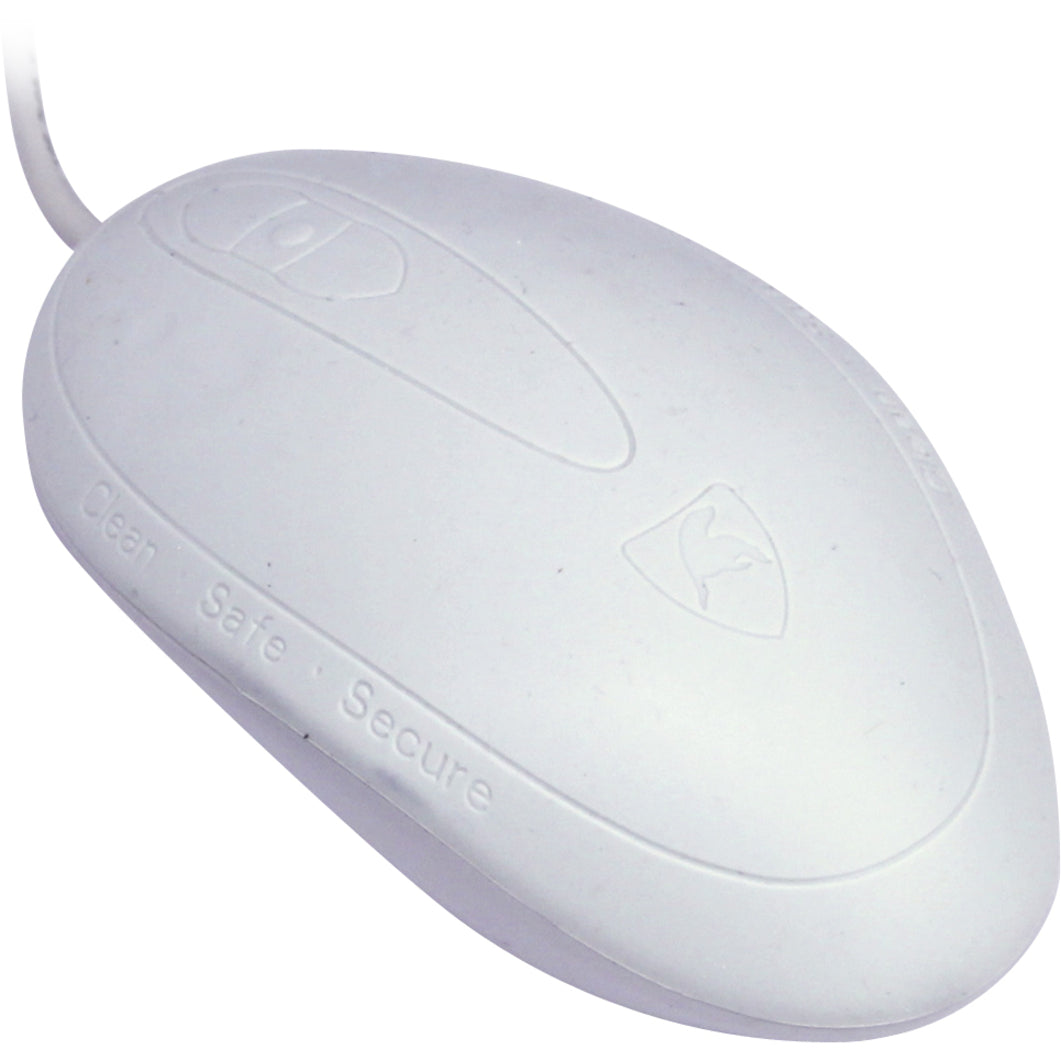 Seal Shield SSWM3 Mouse, Ergonomic Optical Scroll Button, 800 dpi, USB