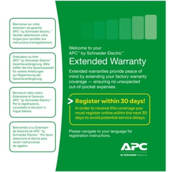 APC WEXWAR1Y-AC-02 Extended Warranty for APC (1) Accessory (Renewal or High Volume), 1 Year 24x7 Phone Support