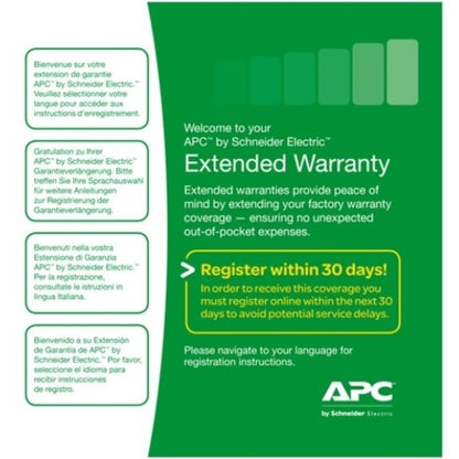 APC WEXWAR1Y-AC-04 Extended Warranty for APC (1) Accessory (Renewal or High Volume), 1 Year 24x7 Phone Support