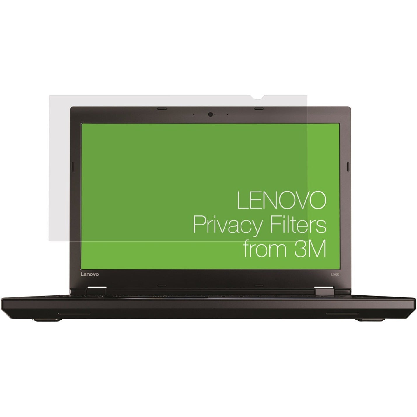 Lenovo 0A61769 14.0-inch W9 Laptop Privacy Filter from 3M Black, Reversible, Easy to Apply, Easy to Remove, Privacy Screen Filter