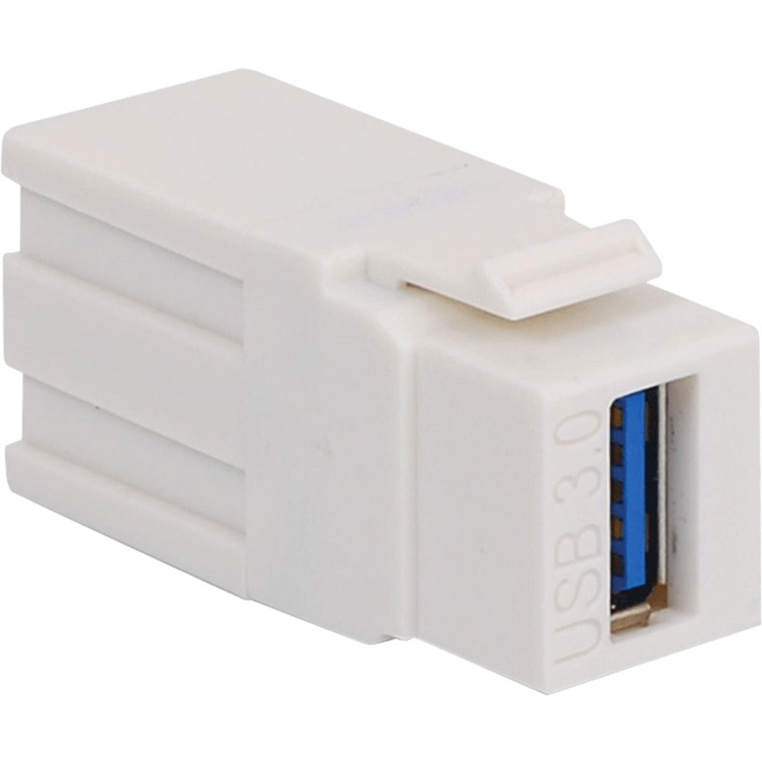ICC IC107UAAWH USB Modular Connector, Data Transfer Adapter, White