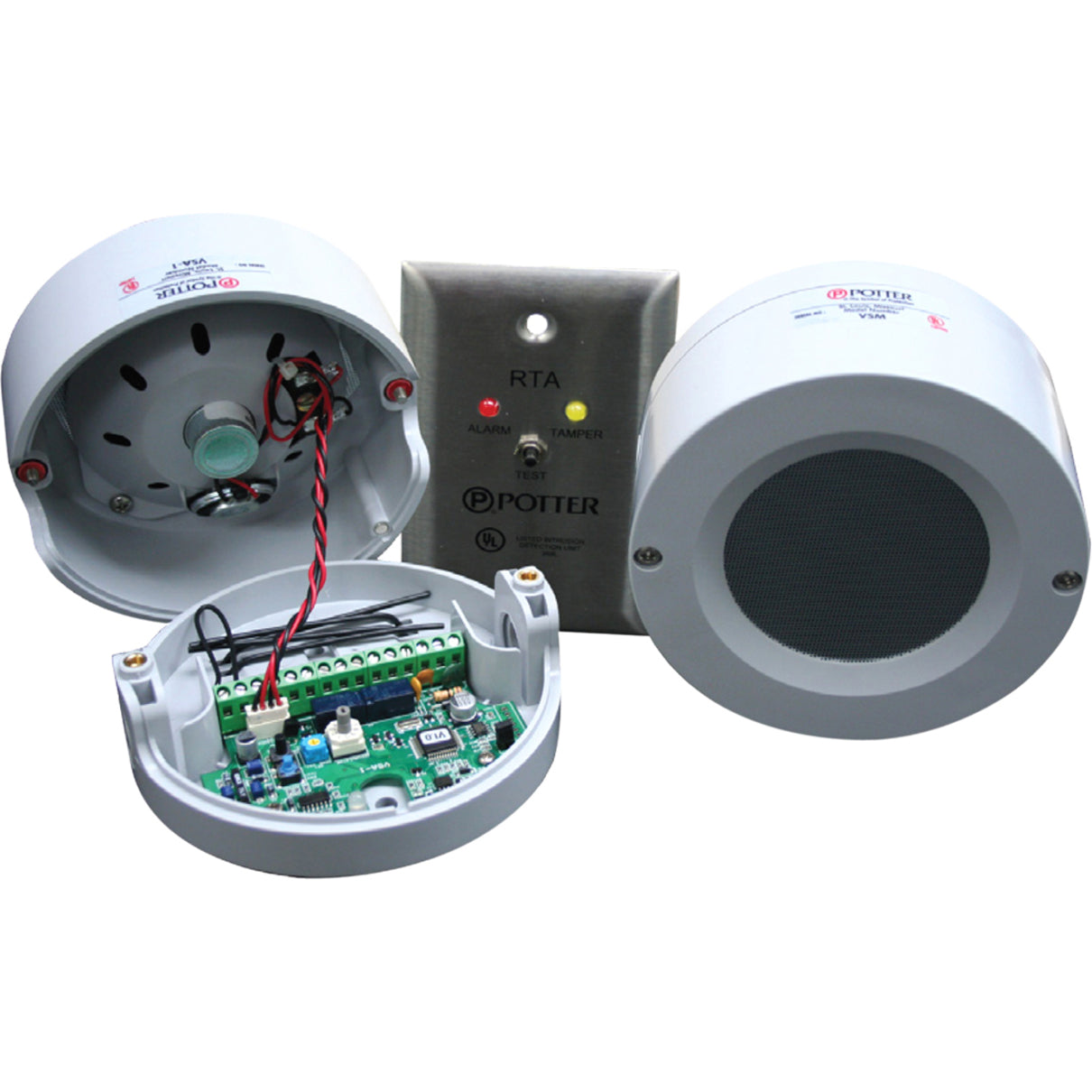Potter VSA2K VSA-2K Audio Distribution Kit, Easy Sound Alarm System Integration
