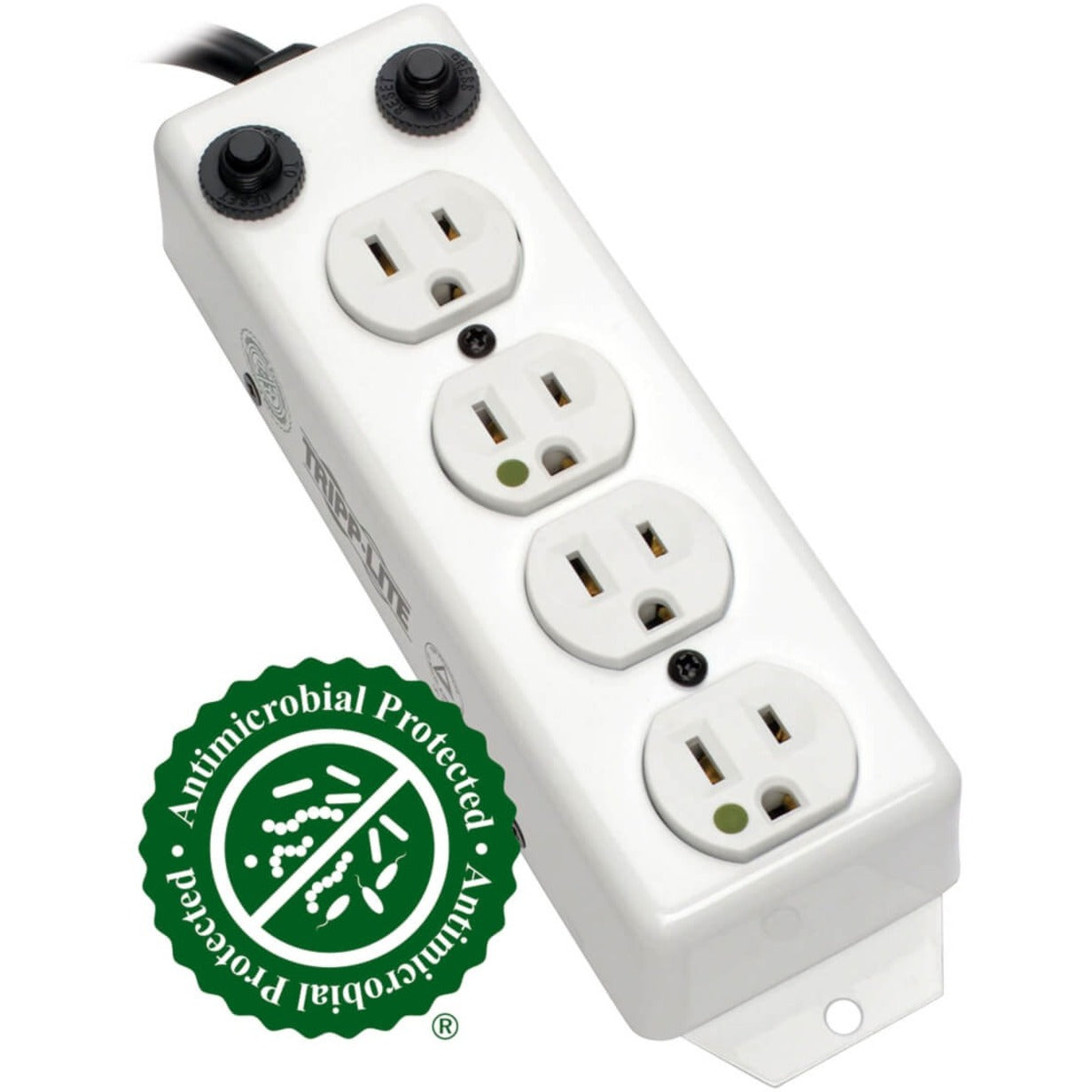 Tripp Lite PS-410-HGOEMCC 4-Outlets Power Strip, 10 ft Cord Length, 120 V AC Input Voltage, UL1363A Certified