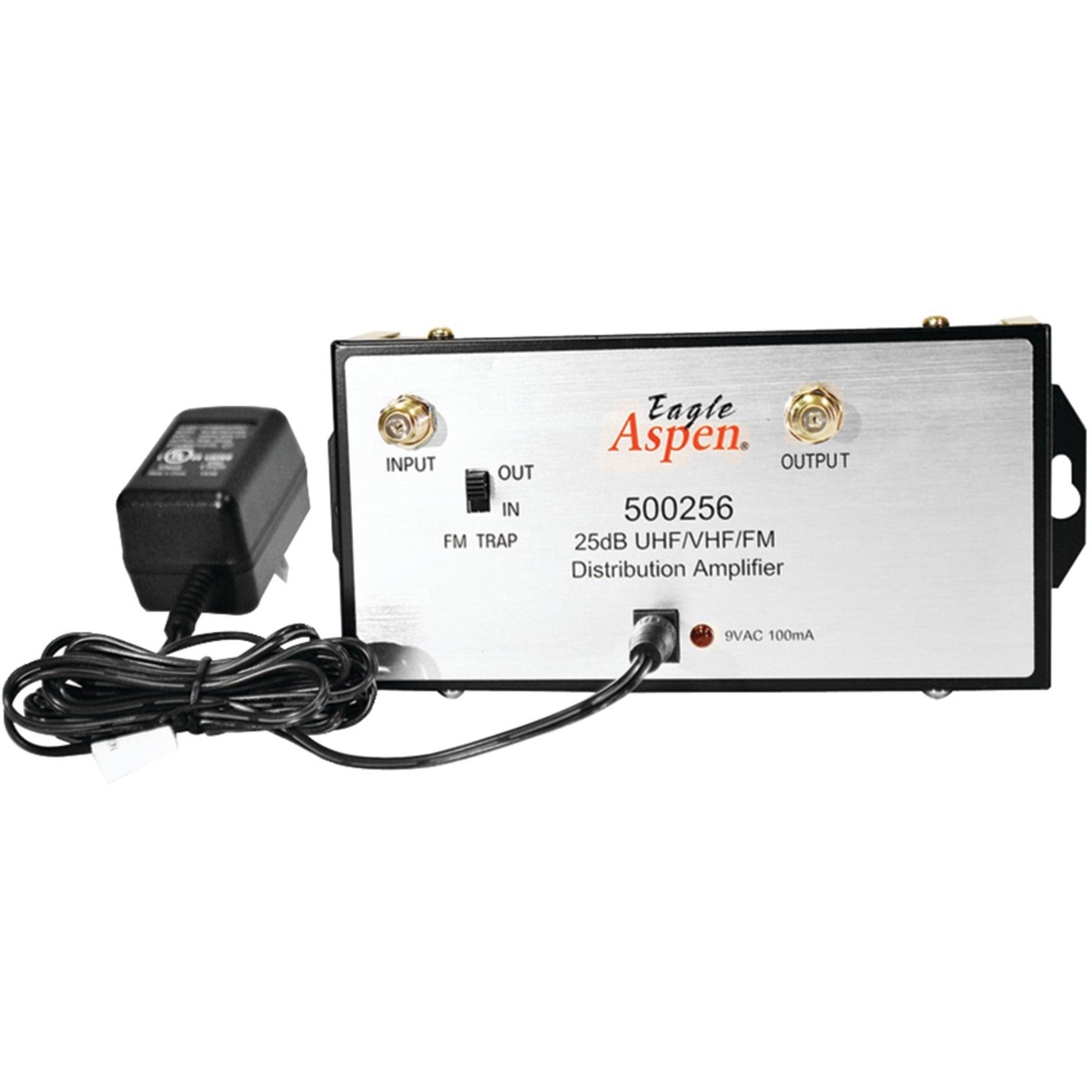 Eagle Aspen 500256 Signal Amplifier, Boosts TV Signal Strength up to 215 MHz