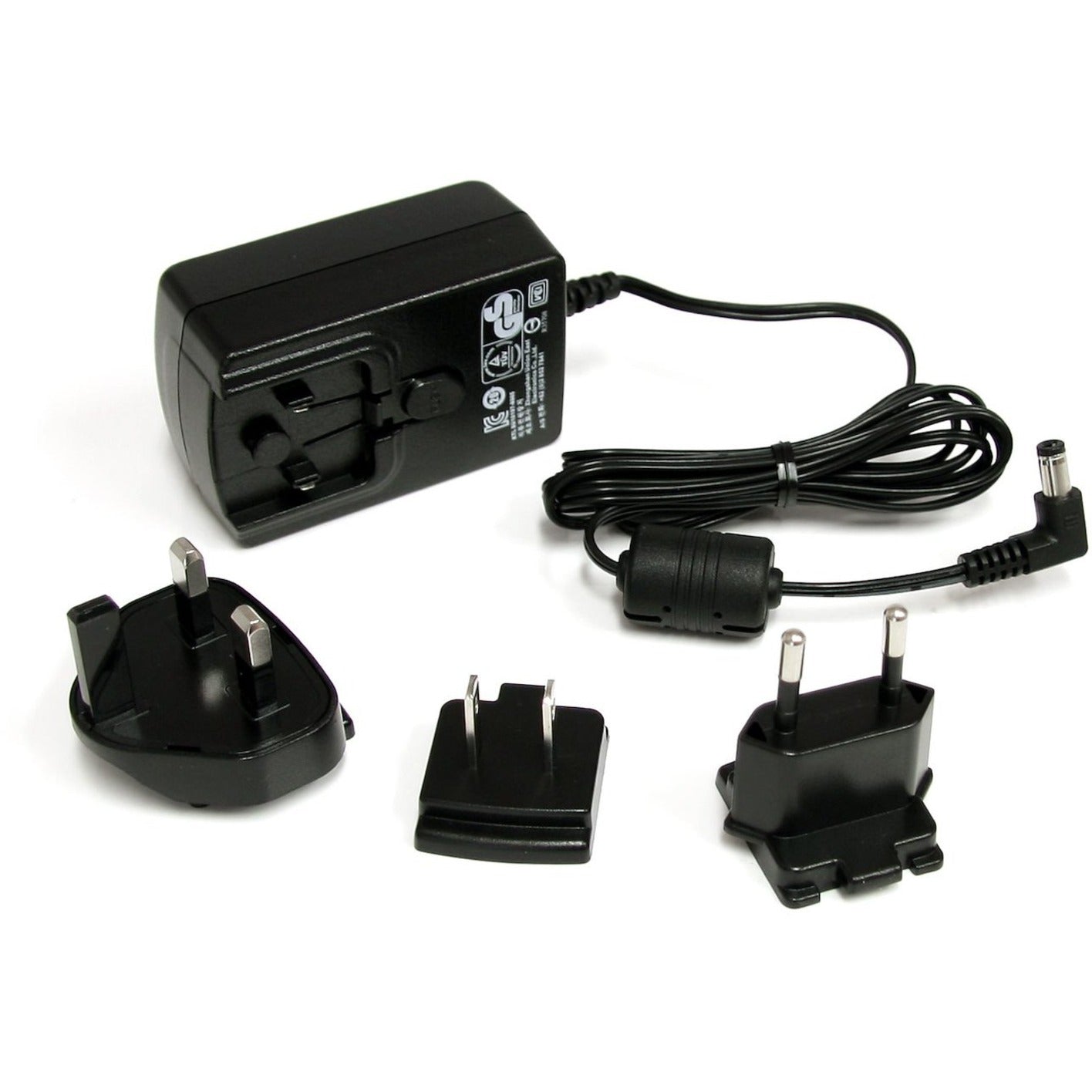 StarTech.com IM12D1500P 12V DC 1.5A Universal Power Adapter, Compact and Efficient Power Supply