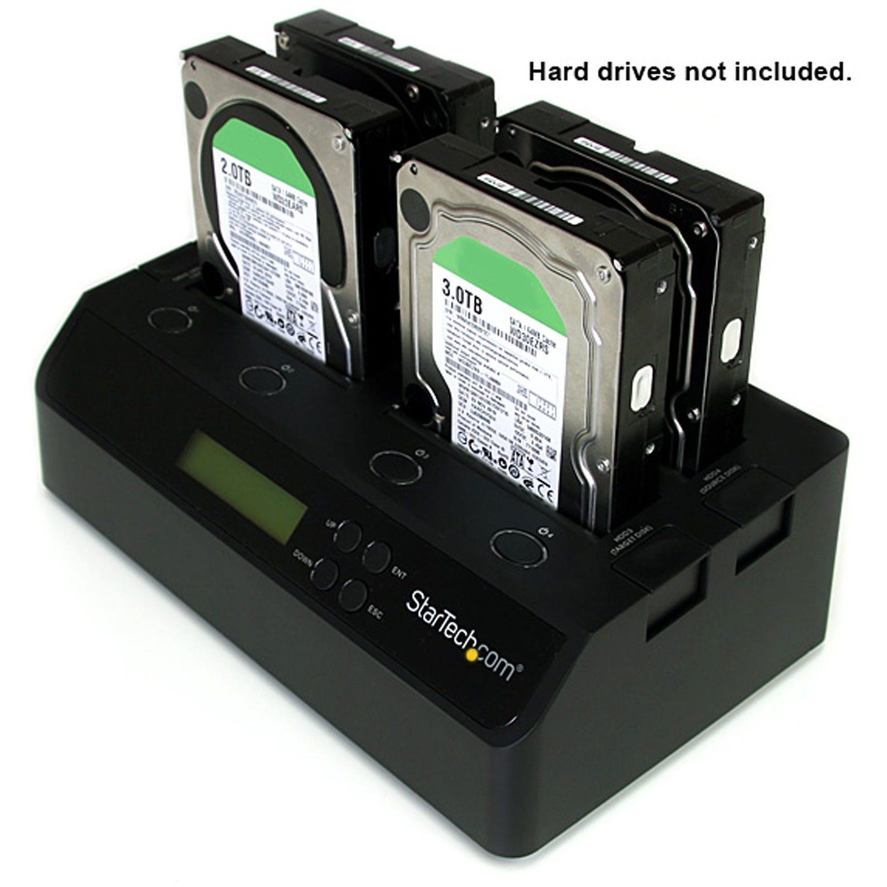 4-Bay Standalone Hard Drive Duplicator Dock, USB
