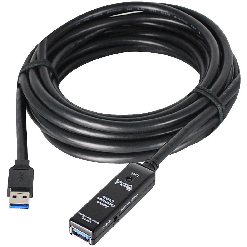 SIIG JU-CB0711-S1 USB 3.0 Active Repeater Cable - 15M, Supports 5Gb/s Data Transfer, Plug-n-Play