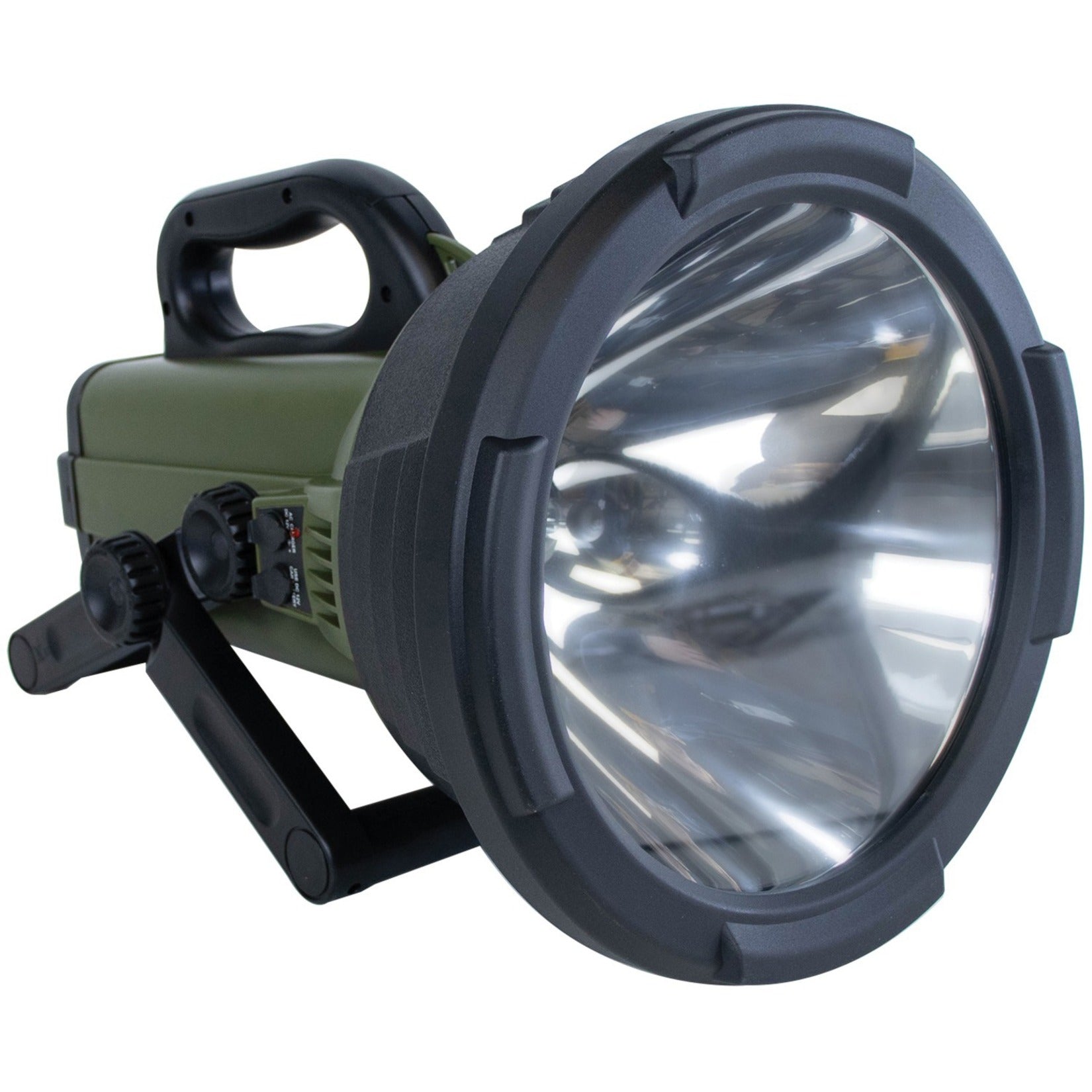 Cyclops C18MIL-FE Thor X Colossus Rechargeable Spotlight, Durable Rubberized Construction, Adjustable Stand