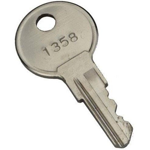 Bosch D102 Replacement Key for D101 Lock Set - Chrome Plated Brass [Discontinued]