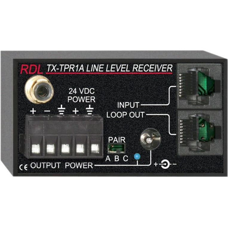 RDL TXTPR1A TX-TPR1A Audio Receiver, Rack-mountable