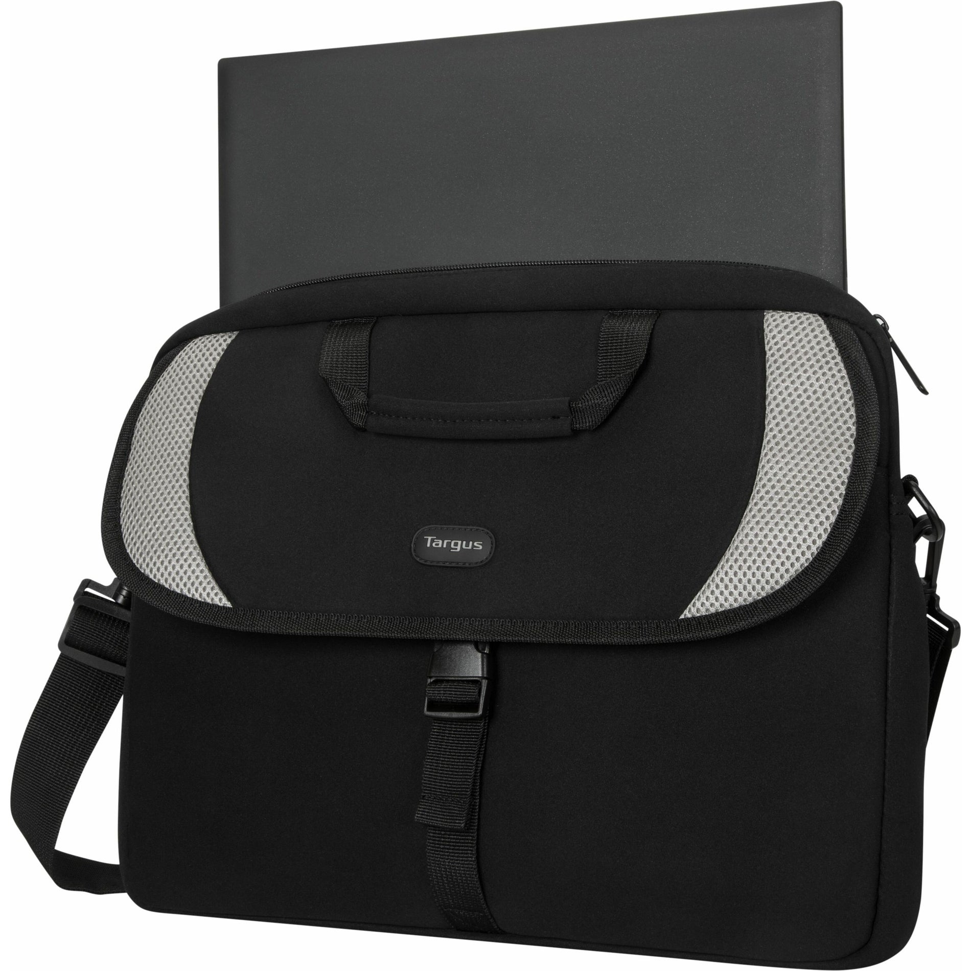 Targus CVR200 Slip Notebook Case, 16" Slipcase, Front Storage, Shoulder Strap