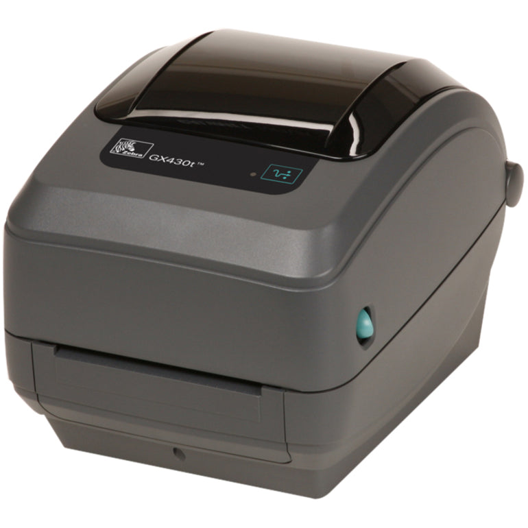 Zebra GX43-102410-000 GX430t Desktop Printer, 300 DPI, Thermal Transfer