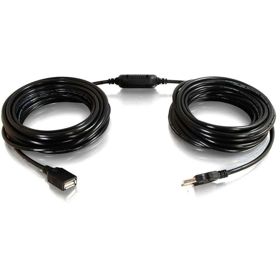 C2G 38999 39.9ft USB Active Extension Cable - Center Boost - M/F, Data Transfer Cable