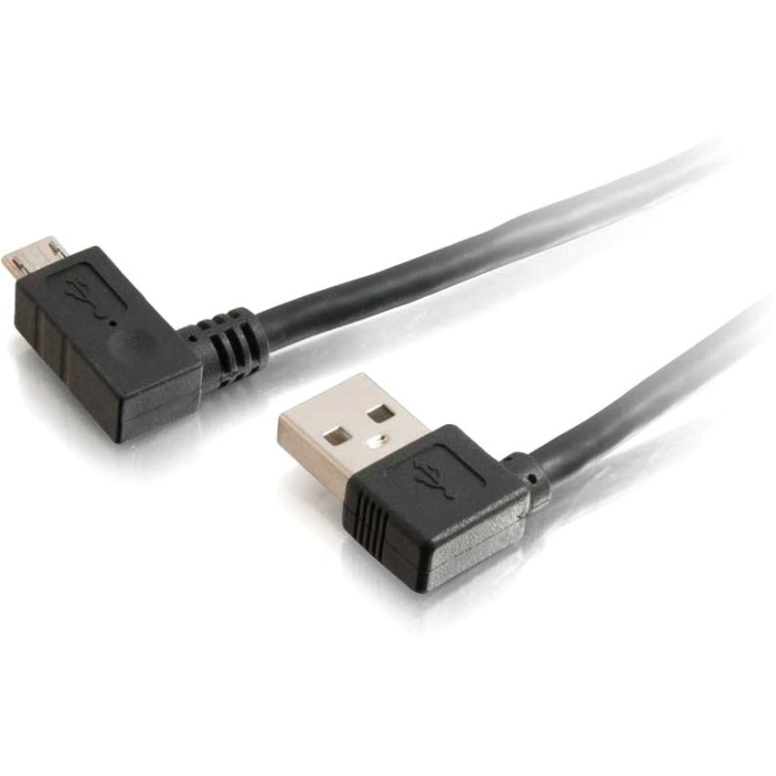 C2G 28113 USB Cable, 3ft, Right-Angled Connectors, USB 2.0 Data Transfer