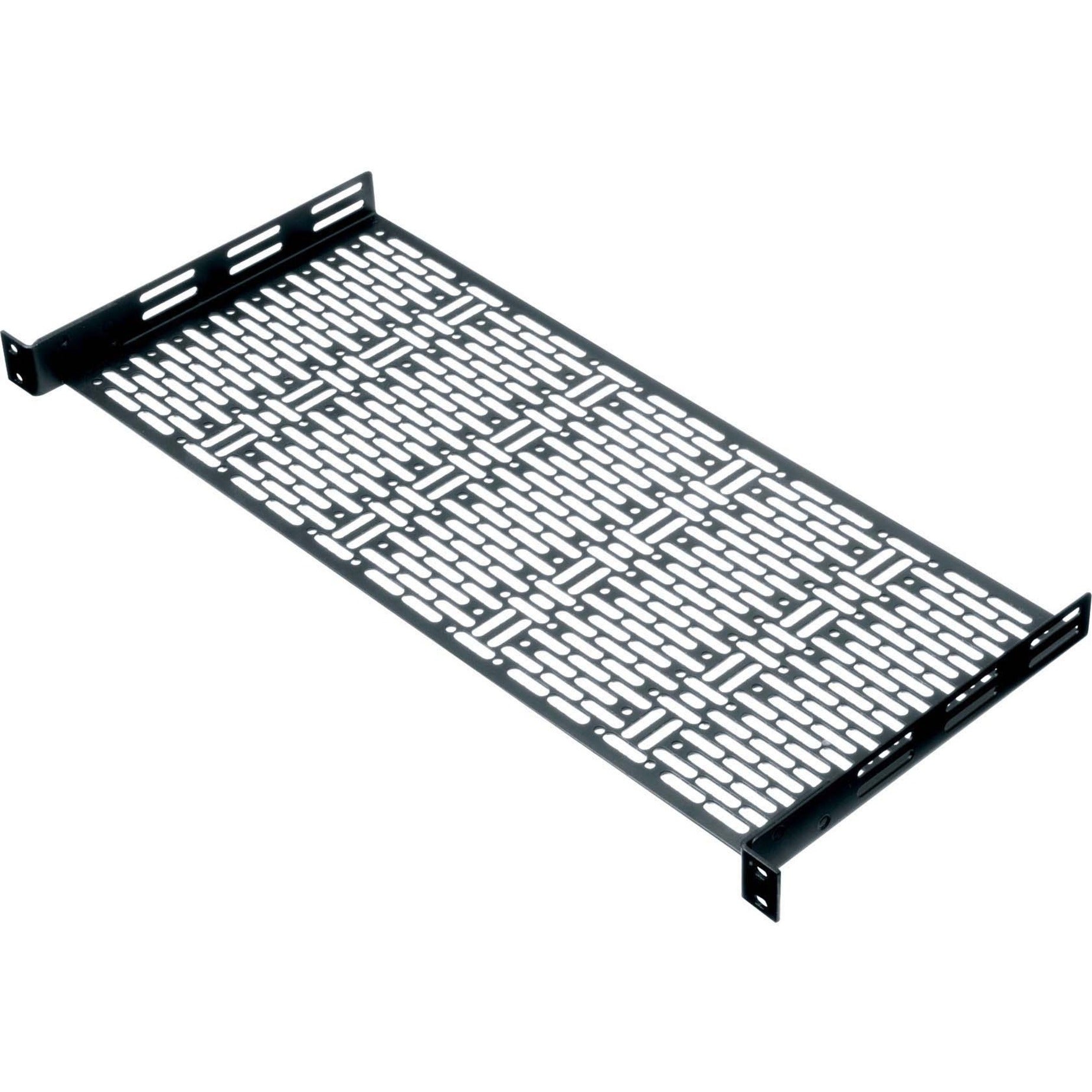 Middle Atlantic UFA-8 UFA Rack Shelf, Cable Management, 1U, 35 lb Maximum Weight Capacity