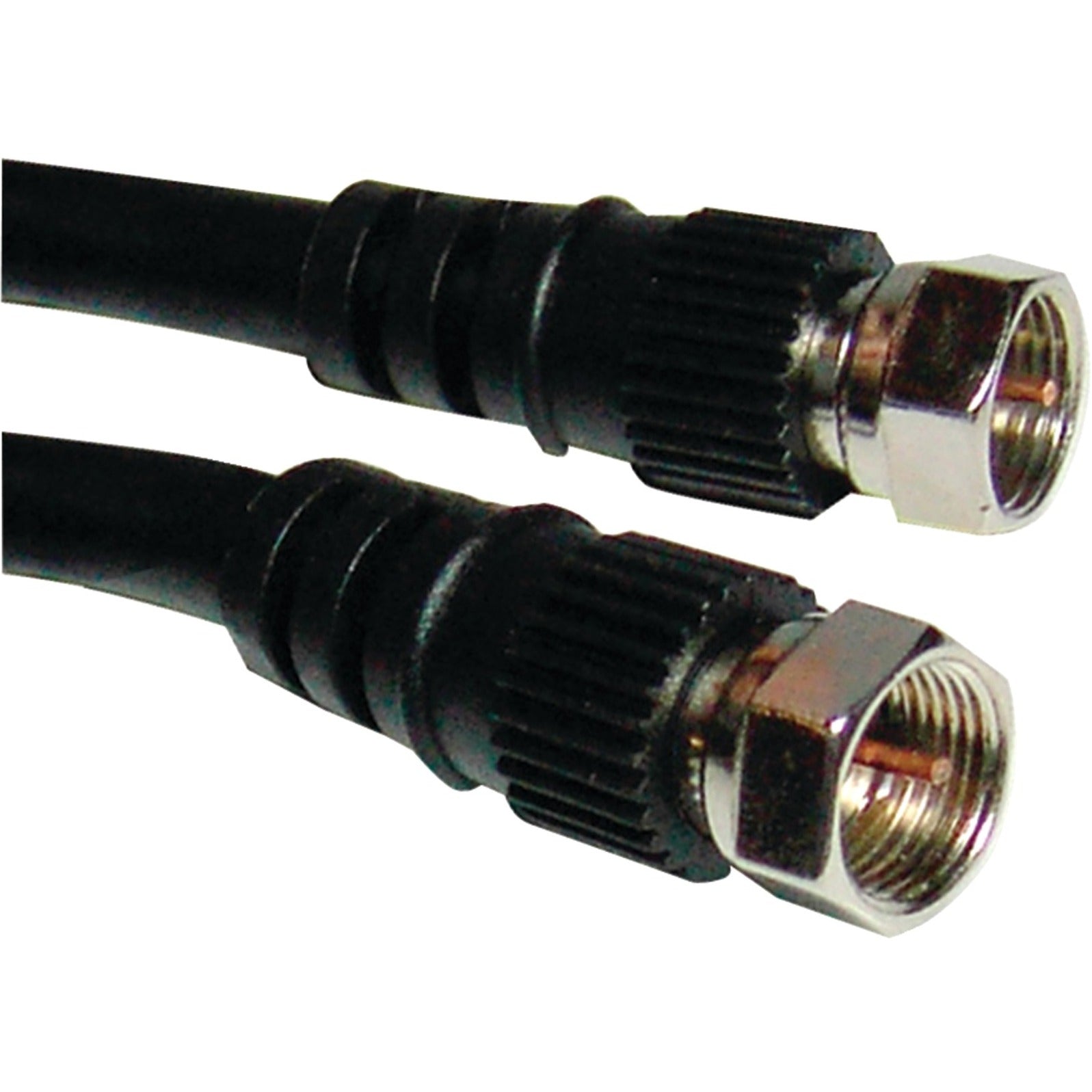 Petra Coaxial Video Cable - High-Quality Molded 25 ft Black Cable [Discontinued]