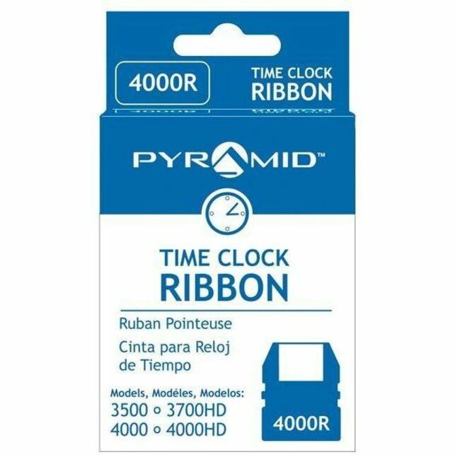 Pyramid Time Systems 4000R Ribbon Cartridge - Black, Easy Installation